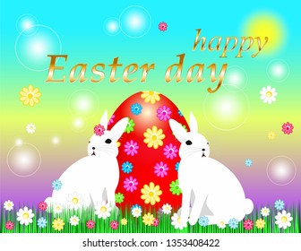Happy Easter day greeting cards
