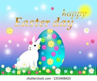 Happy Easter day greeting cards