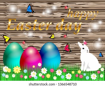 Happy Easter day greeting cards