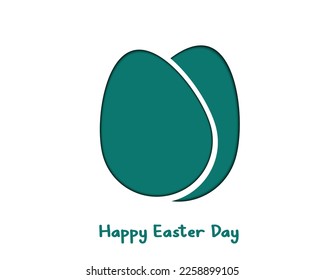Happy Easter Day Greeting Template