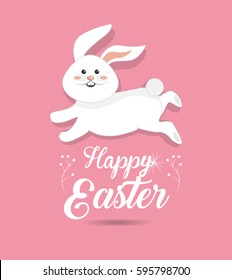 happy easter day icon