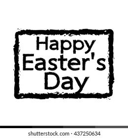 happy easter day  Illustration design