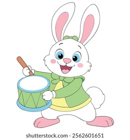 Happy Easter Day Illustrations | Modern Vector Art on Clean Background