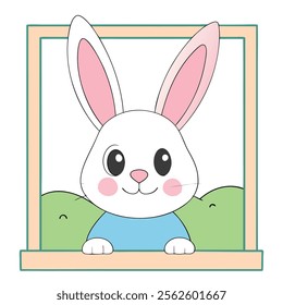 Happy Easter Day Illustrations | Modern Vector Art on Clean Background