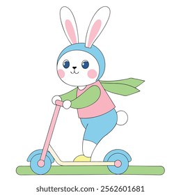 Happy Easter Day Illustrations | Modern Vector Art on Clean Background