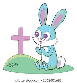 Happy Easter Day Illustrations | Modern Vector Art on Clean Background