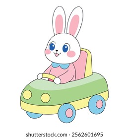 Happy Easter Day Illustrations | Modern Vector Art on Clean Background
