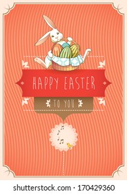 Happy easter day  Rabbit