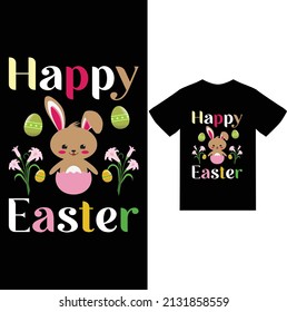 Happy Easter day t shirt design 