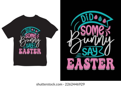 Happy Easter day t shirt design