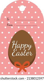 Happy easter day and easter day and easter ticket
