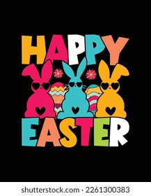 Happy Easter Day T-shirt Design