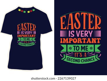 Happy Easter Day T-shirt  Design