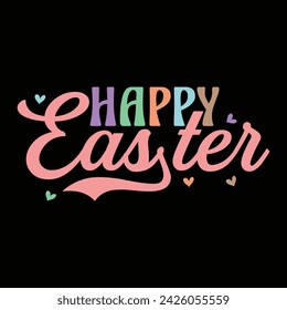 HAPPY EASTER  EASTER DAY T-SHIRT DESIGN ,