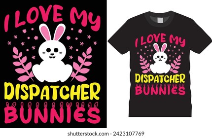 Happy Easter day Typography and colorful vector t-shirt design. Bunny
T shirt design, Funny rabbit love, Easter day t shirt design ready for Poster apparel banner card print vector and gift.
