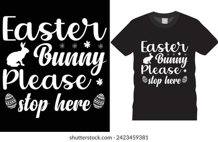 Happy Easter day Typography and colorful vector t-shirt design. Bunny
T shirt design, Funny rabbit love, Easter day t shirt design ready for Poster apparel banner card print vector and gift.
