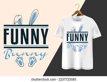 Happy Easter day Typography T-shirt designs 