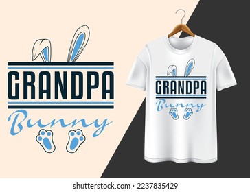 Happy Easter day Typography T-shirt designs 
