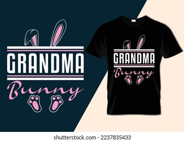 Happy Easter day Typography T-shirt designs 