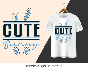 Happy Easter day Typography T-shirt designs 
