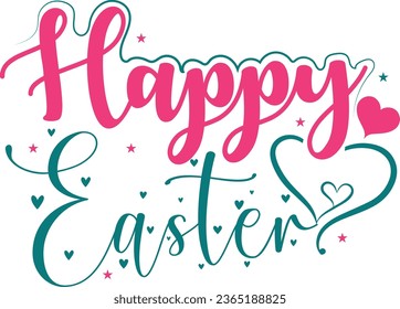 Happy Easter Day Vector Art Design