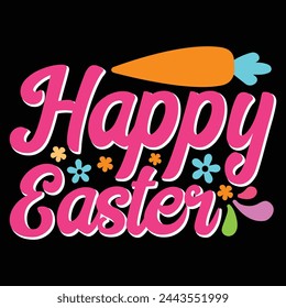 Happy Easter day vector design for sale