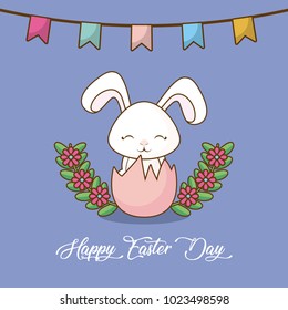 Happy easter design
