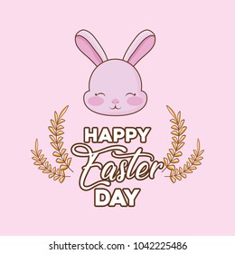 Happy easter design