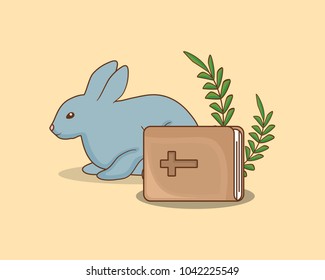 Happy easter design