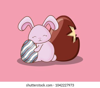 Happy easter design