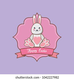 Happy easter design