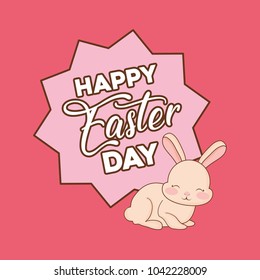 Happy easter design