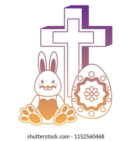 Happy easter design