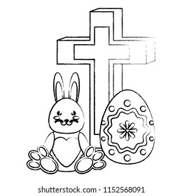 Happy easter design