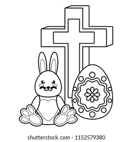 Happy easter design