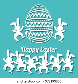 Happy Easter design 