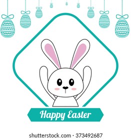 Happy Easter design 