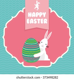 Happy Easter design 