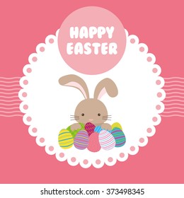 Happy Easter design 