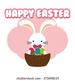 Happy Easter design 