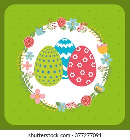 happy easter design 