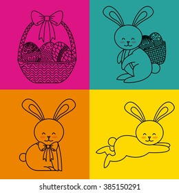 happy easter design 