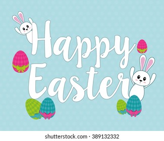 Happy Easter design 