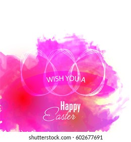 Happy Easter design With beautiful Easter element.