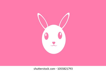 Happy Easter Design. Easter Bunny