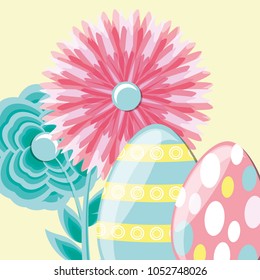 happy easter design concept