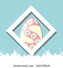 happy easter design concept