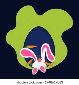 Feliz diseño de Pascua para tarjetas de felicitación de vacaciones, invitación, afiches, carteles del feliz Día de Pascua