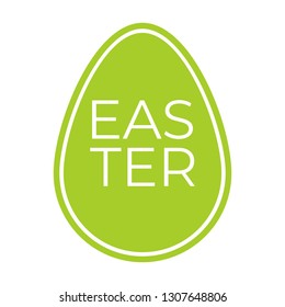 Happy Easter design, vector illustration