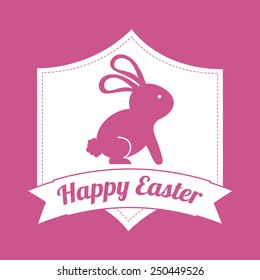 happy easter design, vector illustration eps10 graphic 